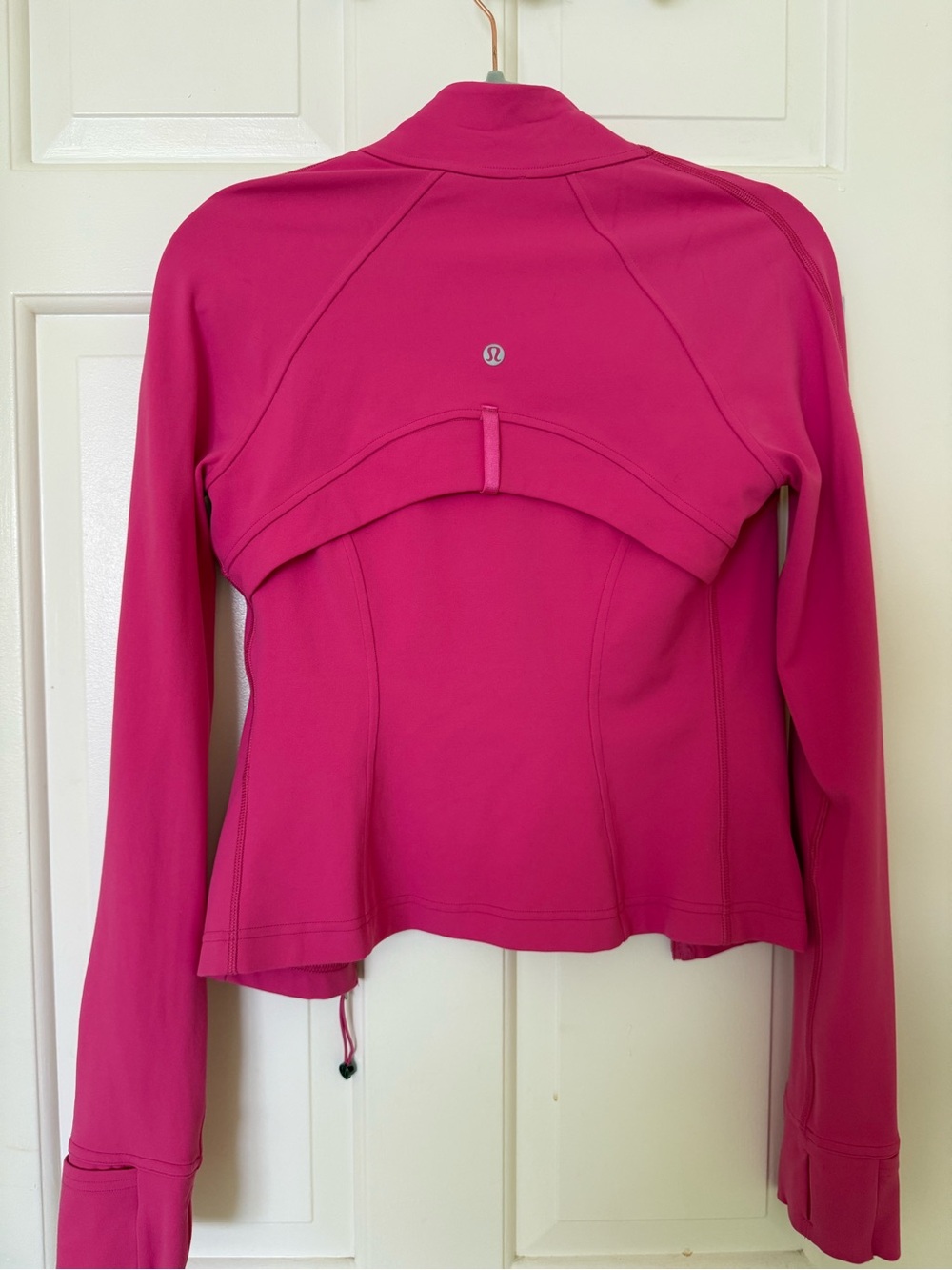 Lululemon Nulu Cropped Define Jacket In Sonic Pink - Sz 4 - Picture 2 of 4